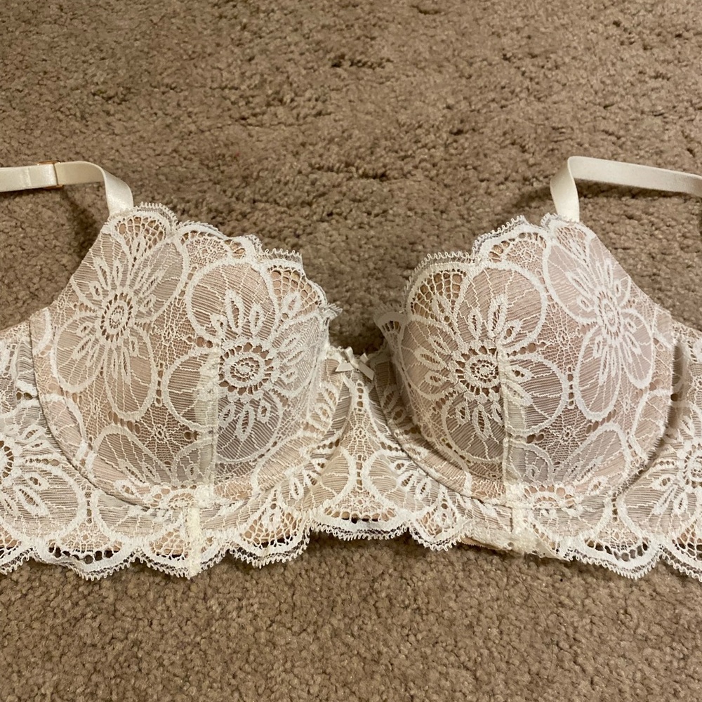 White Aerie Lace Bra